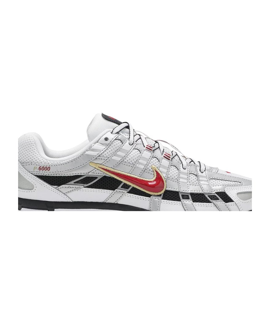 Nike P6000 Cnpt Metallic Silver Red,NIKE P-6000,NIKE SHOES