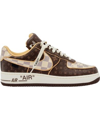 Louis Vuitton X Air Force 1 Low Monogram Damier,AIR FORCE 1,NIKE SHOES