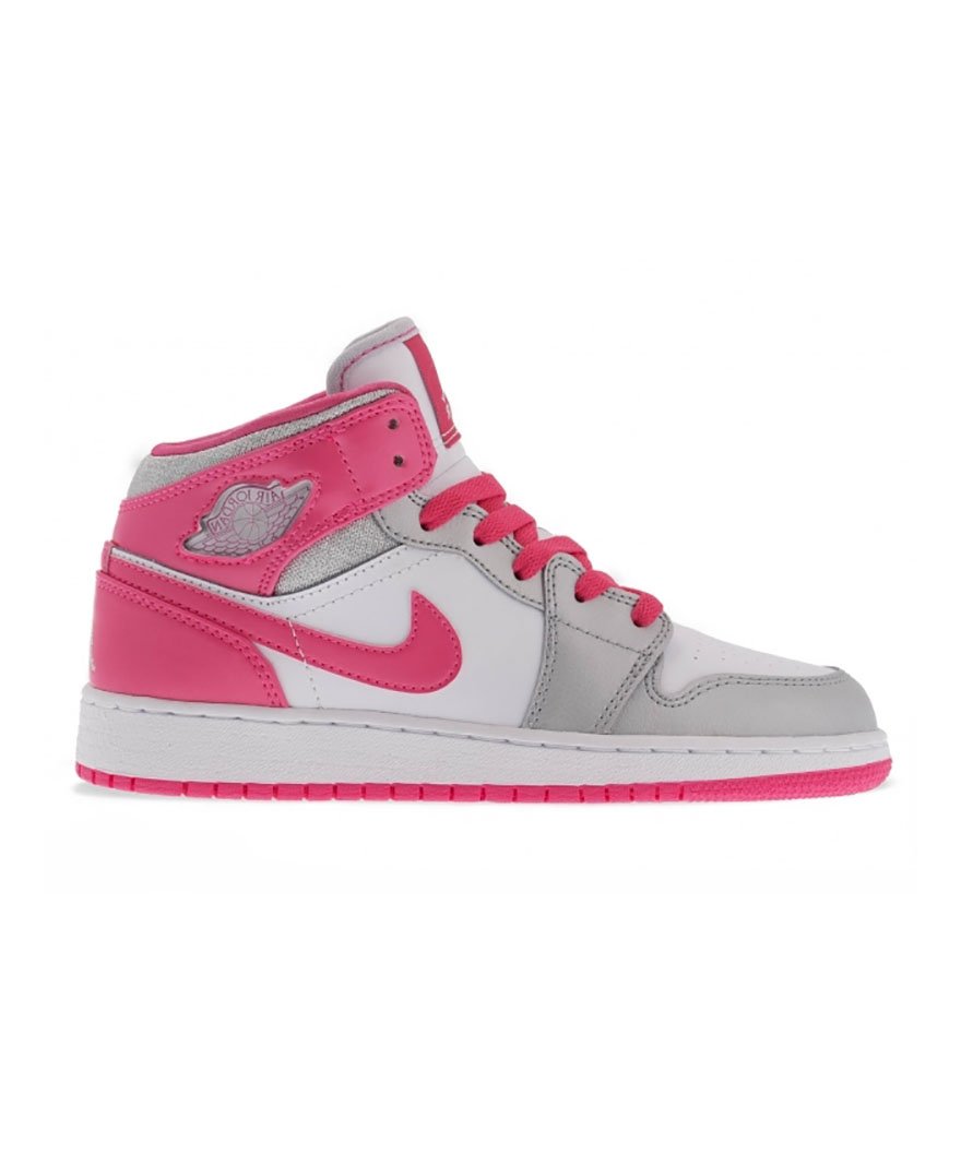 Air Jordan 1 Mid Gs Platinum Pink,Air Jordan 1 Mid,AIR JORDAN