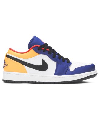Air Jordan 1 Low White Deep Royal Blue,Air Jordan 1 Low,AIR JORDAN