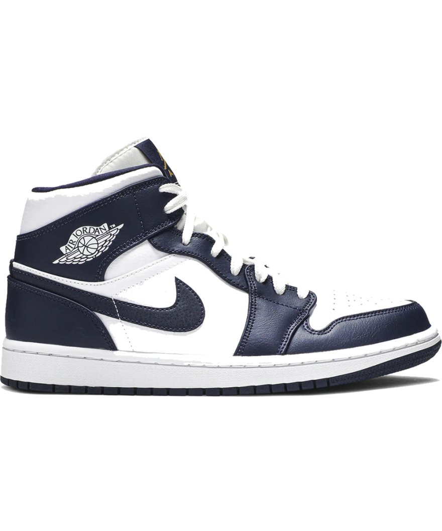 Air Jordan 1 Mid Obsidian,Air Jordan 1 Mid,AIR JORDAN