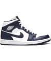 Air Jordan 1 Mid Obsidian,Air Jordan 1 Mid,AIR JORDAN