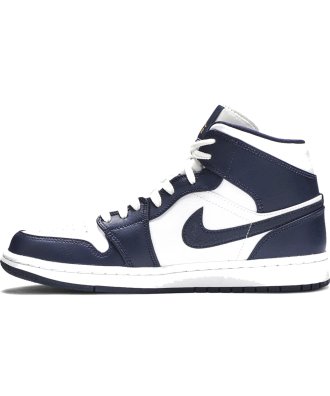 Air Jordan 1 Mid Obsidian,Air Jordan 1 Mid,AIR JORDAN