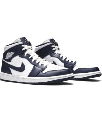 Air Jordan 1 Mid Obsidian,Air Jordan 1 Mid,AIR JORDAN
