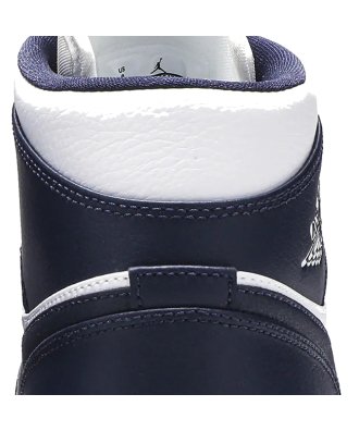 Air Jordan 1 Mid Obsidian,Air Jordan 1 Mid,AIR JORDAN