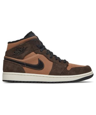 Air Jordan 1 Mid Se Dark Chocolate,Air Jordan 1 Mid,AIR JORDAN