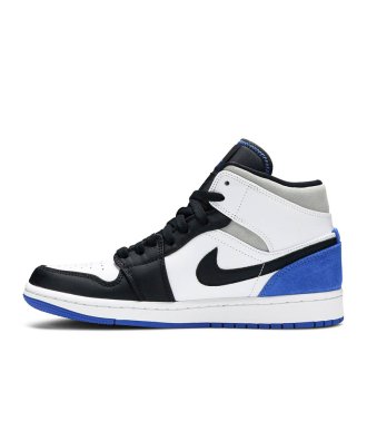 Air Jordan 1 Mid Se Royal Black Toe,Air Jordan 1 Mid,AIR JORDAN