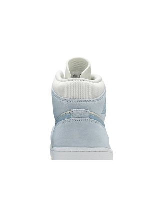 Air Jordan 1 Mid Se Sail Light Blue,Air Jordan 1 Mid,AIR JORDAN