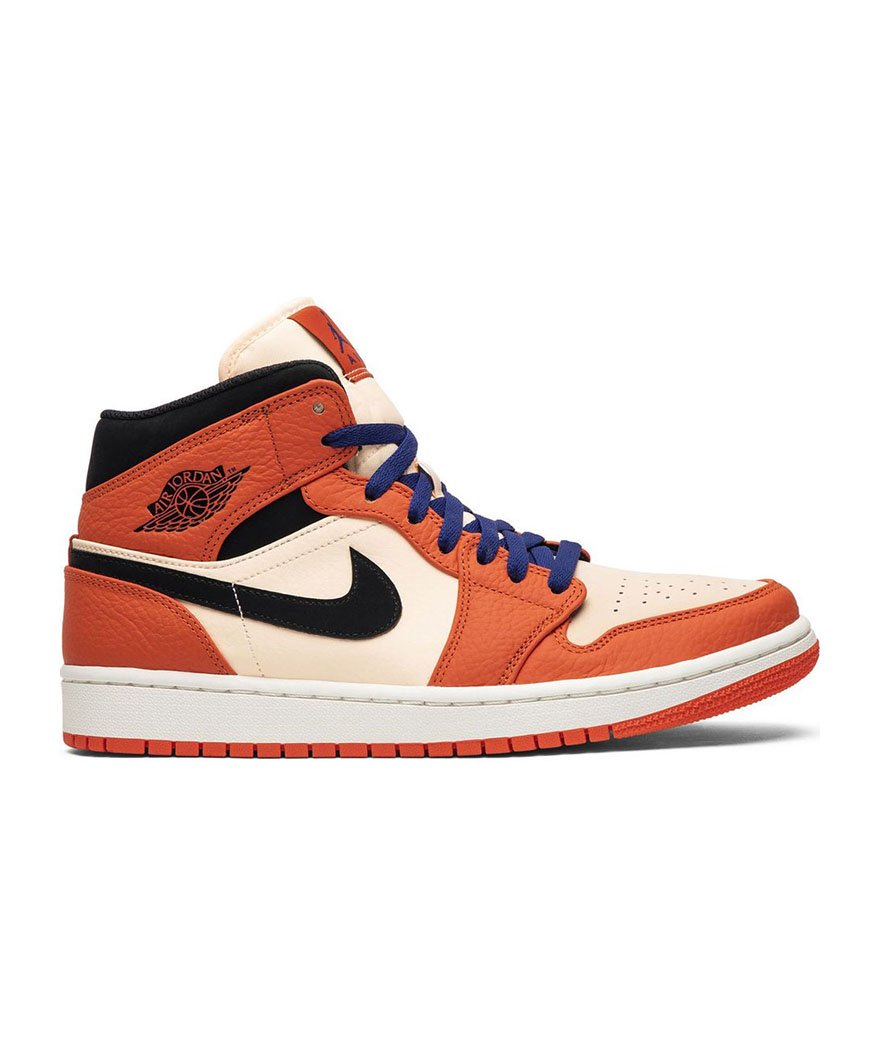 Air Jordan 1 Retro Mid Se Team Orange,Air Jordan 1 Mid,AIR JORDAN