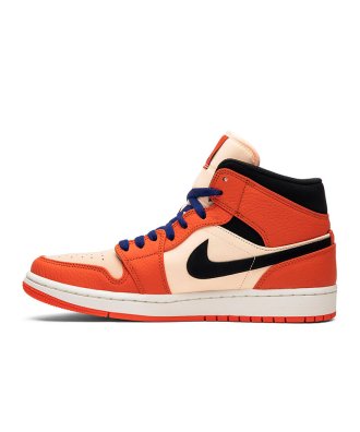 Air Jordan 1 Retro Mid Se Team Orange,Air Jordan 1 Mid,AIR JORDAN