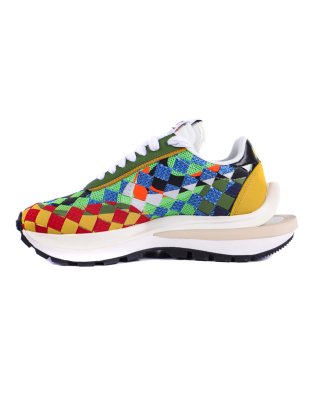 Sacai X Nike Ldvaporwaffle Mix Low Green Gusto,NIKE WAFFLE,NIKE SHOES