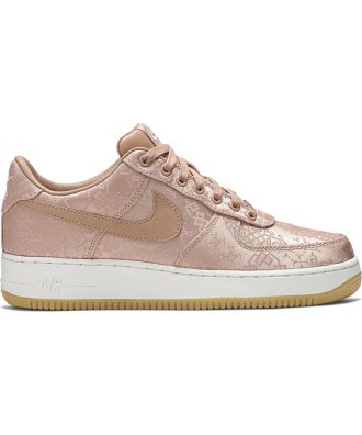 Clot X Air Force 1 Low Premium Rose Gold Silk,AIR FORCE 1,NIKE SHOES