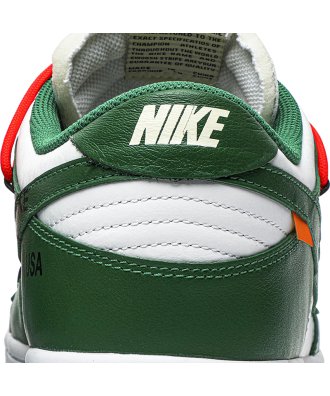 Offwhite X Dunk Low Pine Green,SB DUNK LOW,SB DUNK,NIKE SHOES