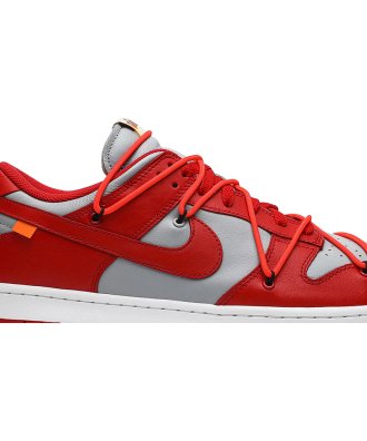 Offwhite X Dunk Low University Red,SB DUNK LOW,SB DUNK,NIKE SHOES