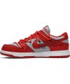 Offwhite X Dunk Low University Red,SB DUNK LOW,SB DUNK,NIKE SHOES