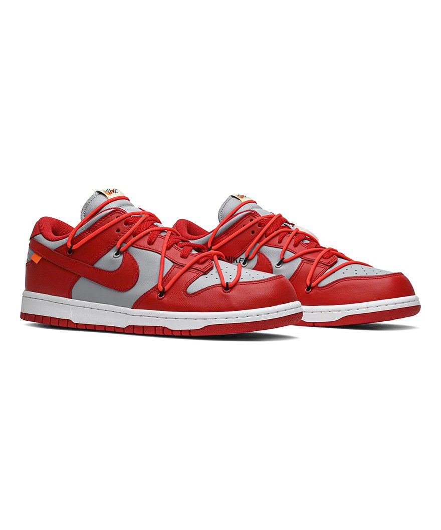 Offwhite X Dunk Low University Red,SB DUNK LOW,SB DUNK,NIKE SHOES
