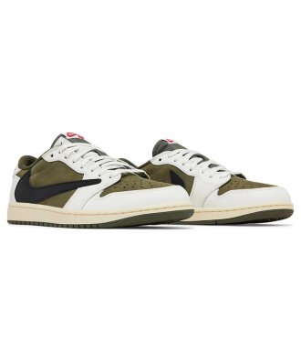 Travis Scott X Air Jordan 1 Low Og Sp Medium Olive,Air Jordan 1 Low,AIR JORDAN