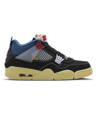 Union La X Air Jordan 4 Retro Off Noir,Air Jordan 4,AIR JORDAN
