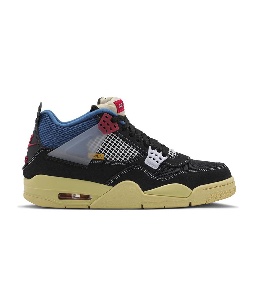 Union La X Air Jordan 4 Retro Off Noir,Air Jordan 4,AIR JORDAN