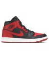 Air Jordan 1 Mid Banned,Air Jordan 1 Mid,AIR JORDAN