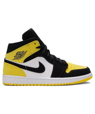 Air Jordan 1 Mid Se Yellow Toe,Air Jordan 1 Mid,AIR JORDAN