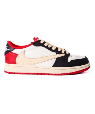 Travis Scott Air Jordan 1 Low Black Red,Air Jordan 1 Low,AIR JORDAN