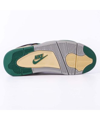 Custom Air Jordan 4 Sail Green,Air Jordan 4,AIR JORDAN