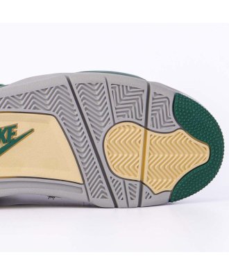 Custom Air Jordan 4 Sail Green,Air Jordan 4,AIR JORDAN
