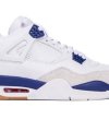 Nike Sb X Air Jordan 4 White/Navy,Air Jordan 4,AIR JORDAN