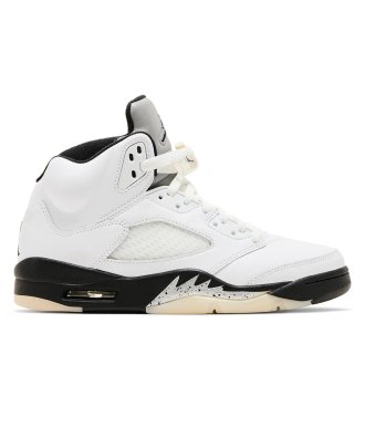 Air Jordan 5 Retro White Black,Air Jordan 5,AIR JORDAN
