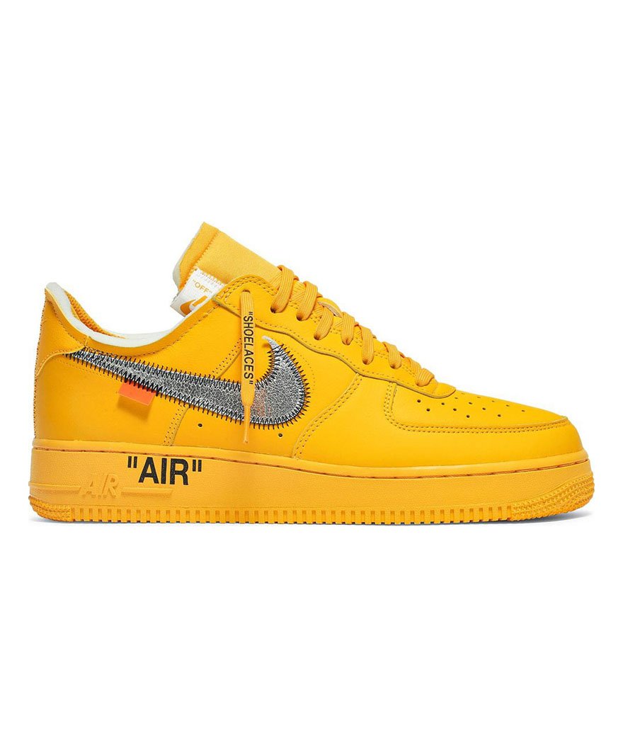 Offwhite X Air Force 1 Low Lemonade,AIR FORCE 1,NIKE SHOES