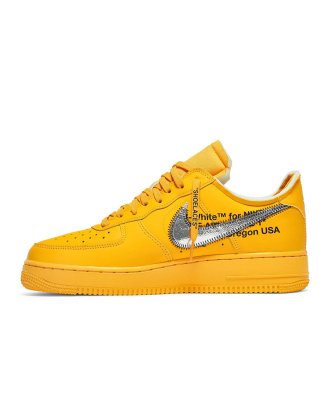 Offwhite X Air Force 1 Low Lemonade,AIR FORCE 1,NIKE SHOES