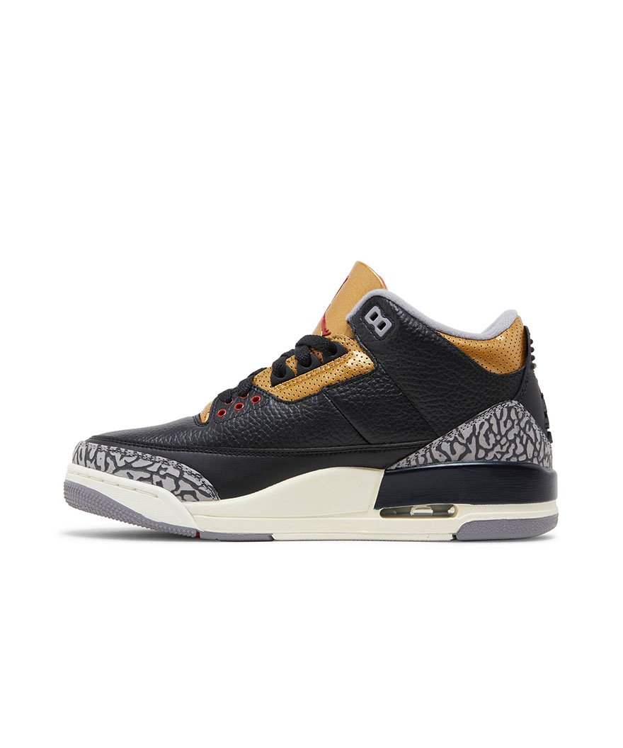 Air Jordan 3 Retro Black Gold,Air Jordan 3,AIR JORDAN