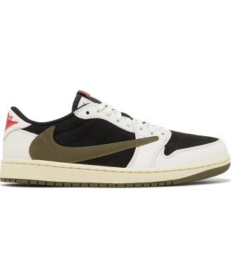 Travis Scott X Air Jordan 1 Low Og Wmns Olive,Air Jordan 1 Low,AIR JORDAN